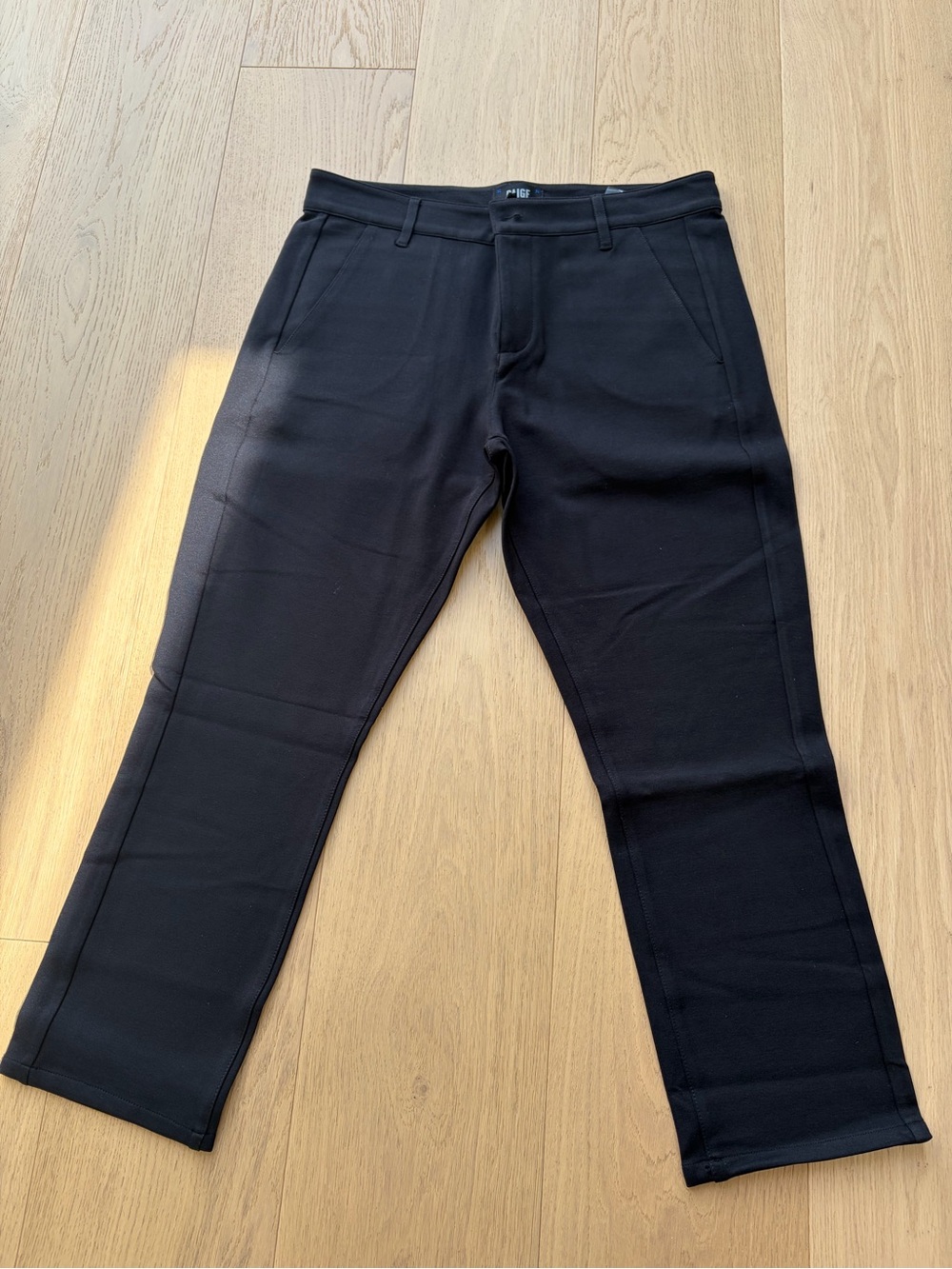 PAIGE ‘Transcend’ Black Stretch Pants with Branded Tag